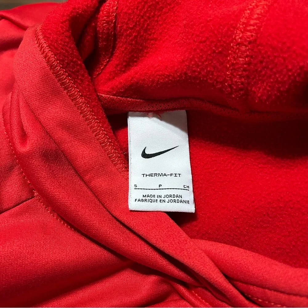 Nike Boys‎ Small Hoodie Pullover Sweater Pockets Red